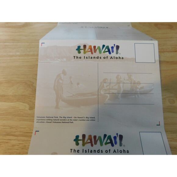 Postcards of Hawaii Set of 7 Vintage  Unused - Picture 16 of 16